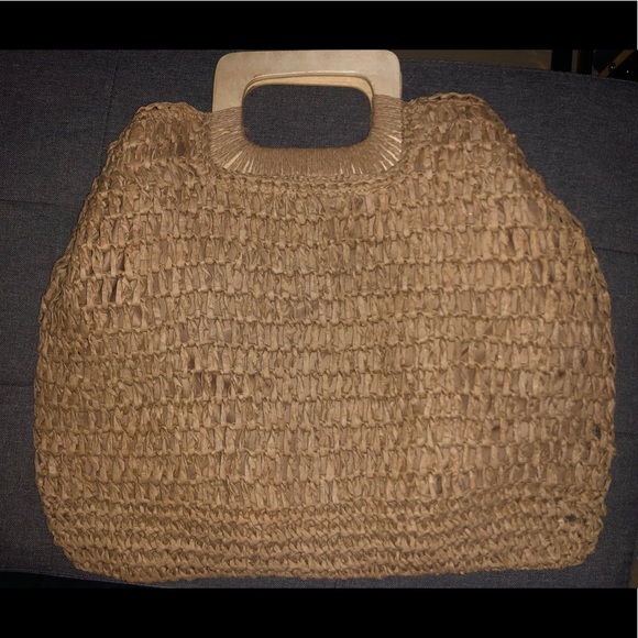 Large Woven Beach Bag - Picture 1 of 2